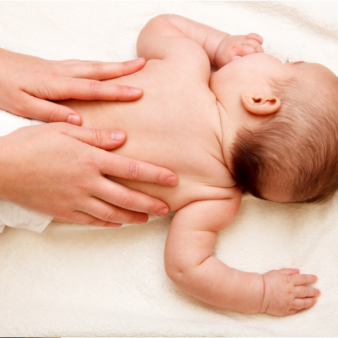 Massage bébé bien-être